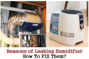 whole house humidifier leaking|Most Common Humidifier Problems